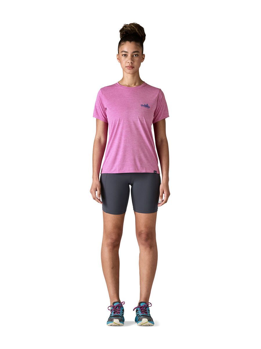 Patagonia Women's Cap Cool Daily Graphic Shirt 73 Skyline, brisk purple x-dye - Bild 5