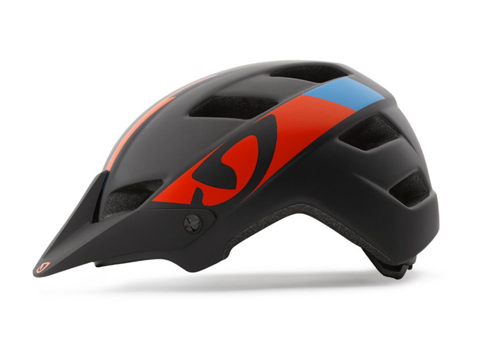 Giro Feature, matt black/glow.red/blue - Bild 2