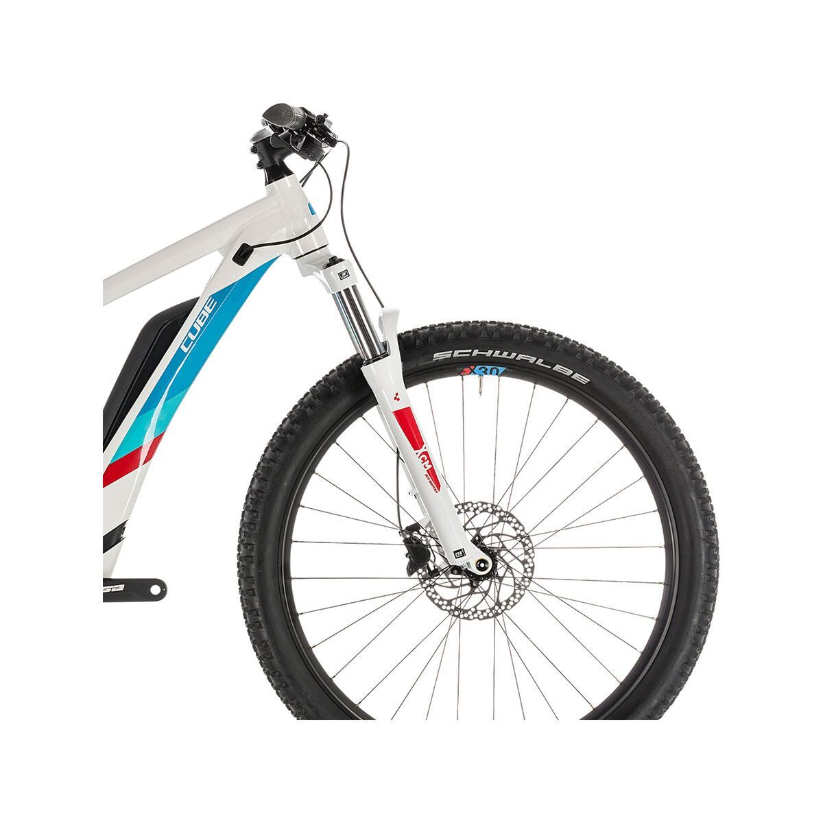 Cube Access Hybrid Pro 400 29, white´n´blue - Bild 6