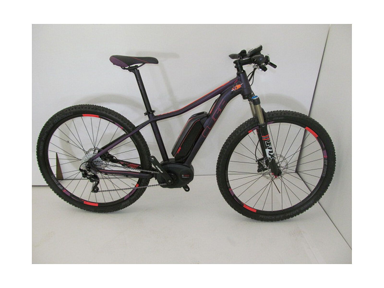 *** 2. Wahl *** Cube Access WLS Hybrid SL 29 2015, aubergine/berry - E-Bike | Größe 17 Zoll - Bild 3