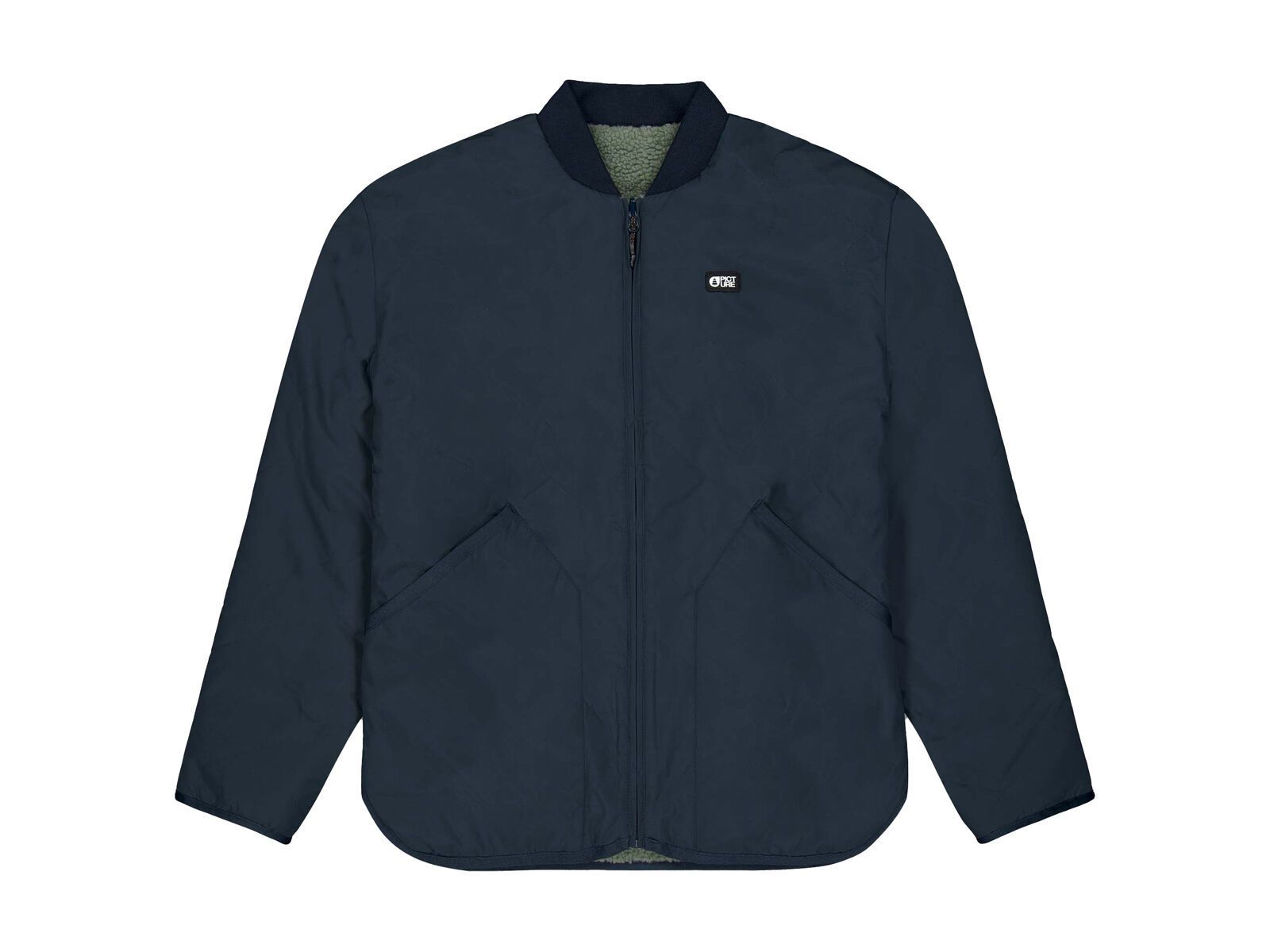 Picture Hikast Jkt, dark blue green spray - Bild 1