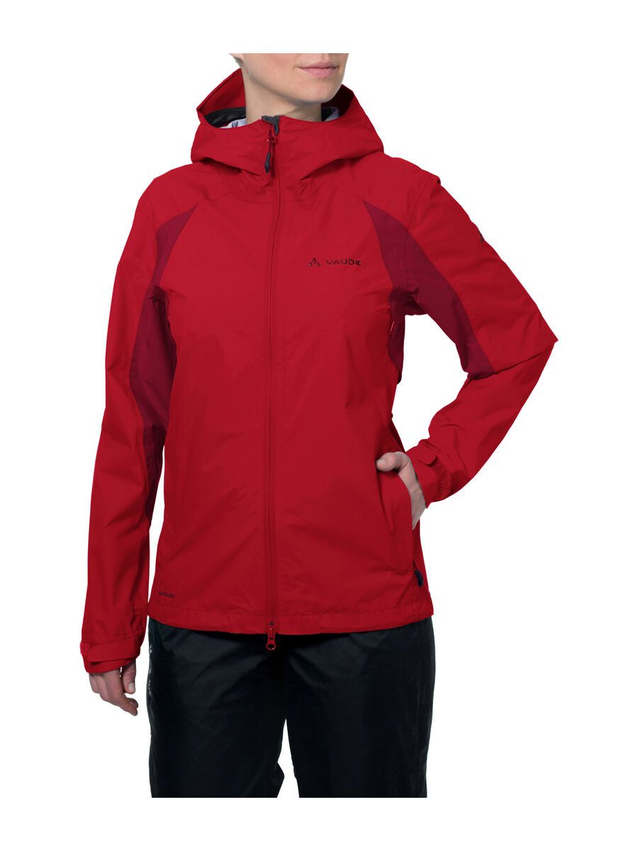 Vaude Women's Yaras Jacket, red - Bild 3