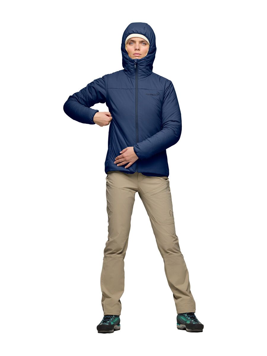 Norrona femund thermo60 Zip Hood W's, indigo night - Bild 6