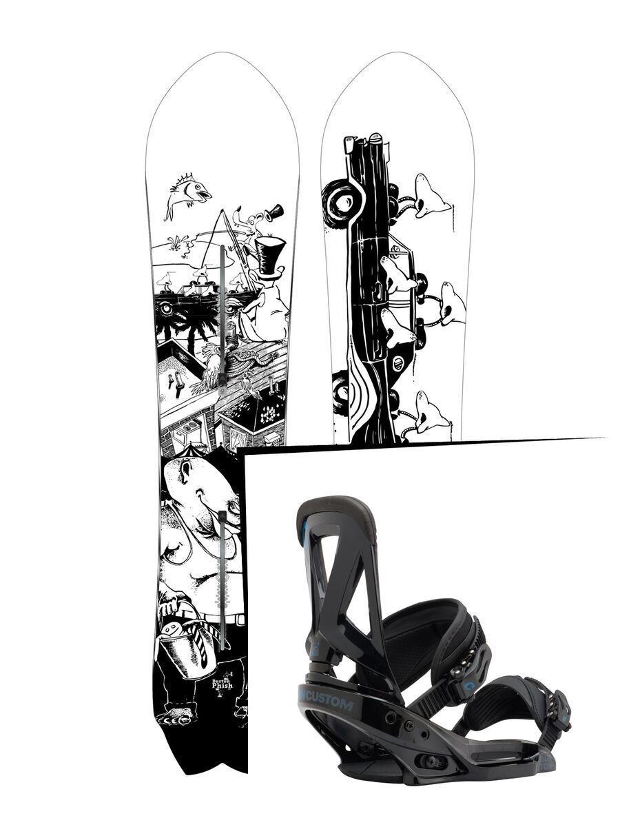 Set: Burton Fish 2017 +  Custom EST (1712748S) - Bild 1