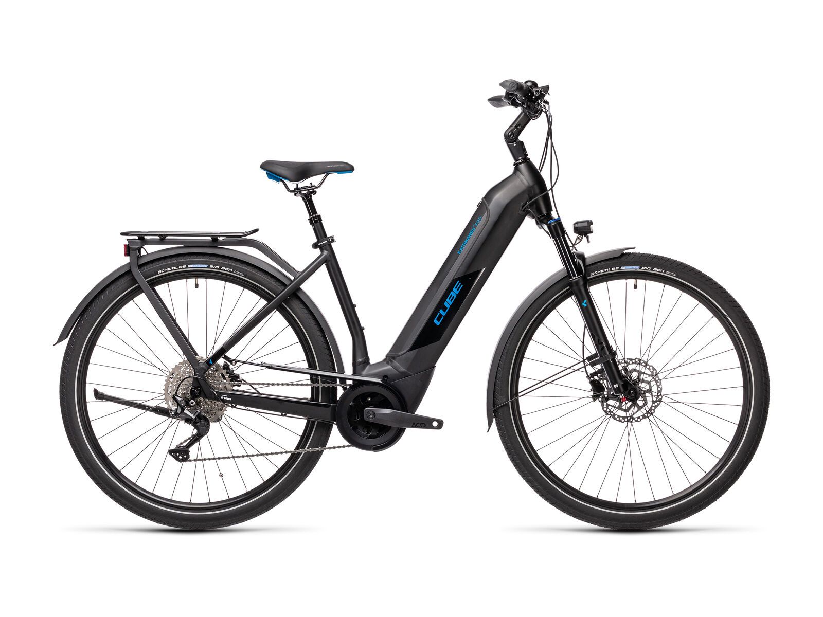 Cube Kathmandu Hybrid Pro 625 Easy Entry, black´n´blue - Bild 1