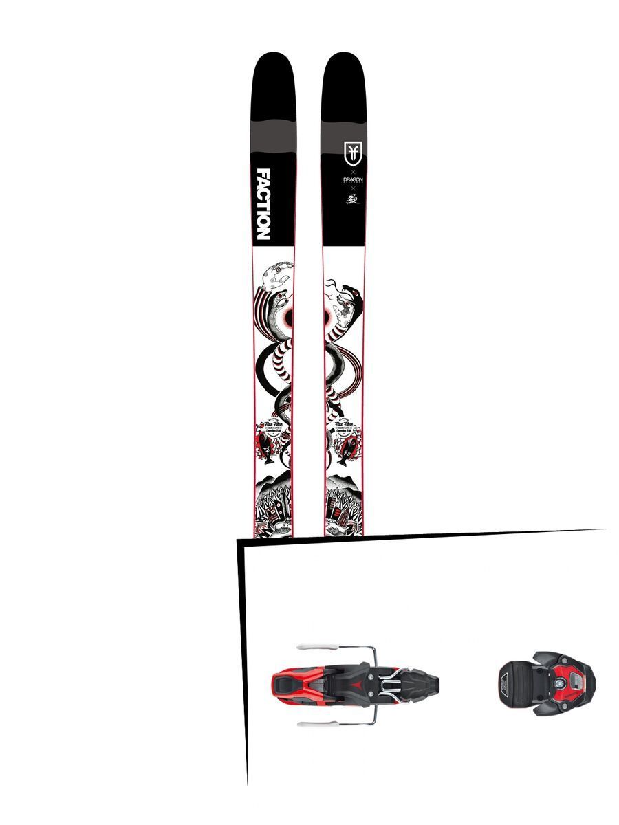 Set: Faction Prodigy 3.0 Collab 2019 + Atomic Warden MNC 11 black/red - Bild 1