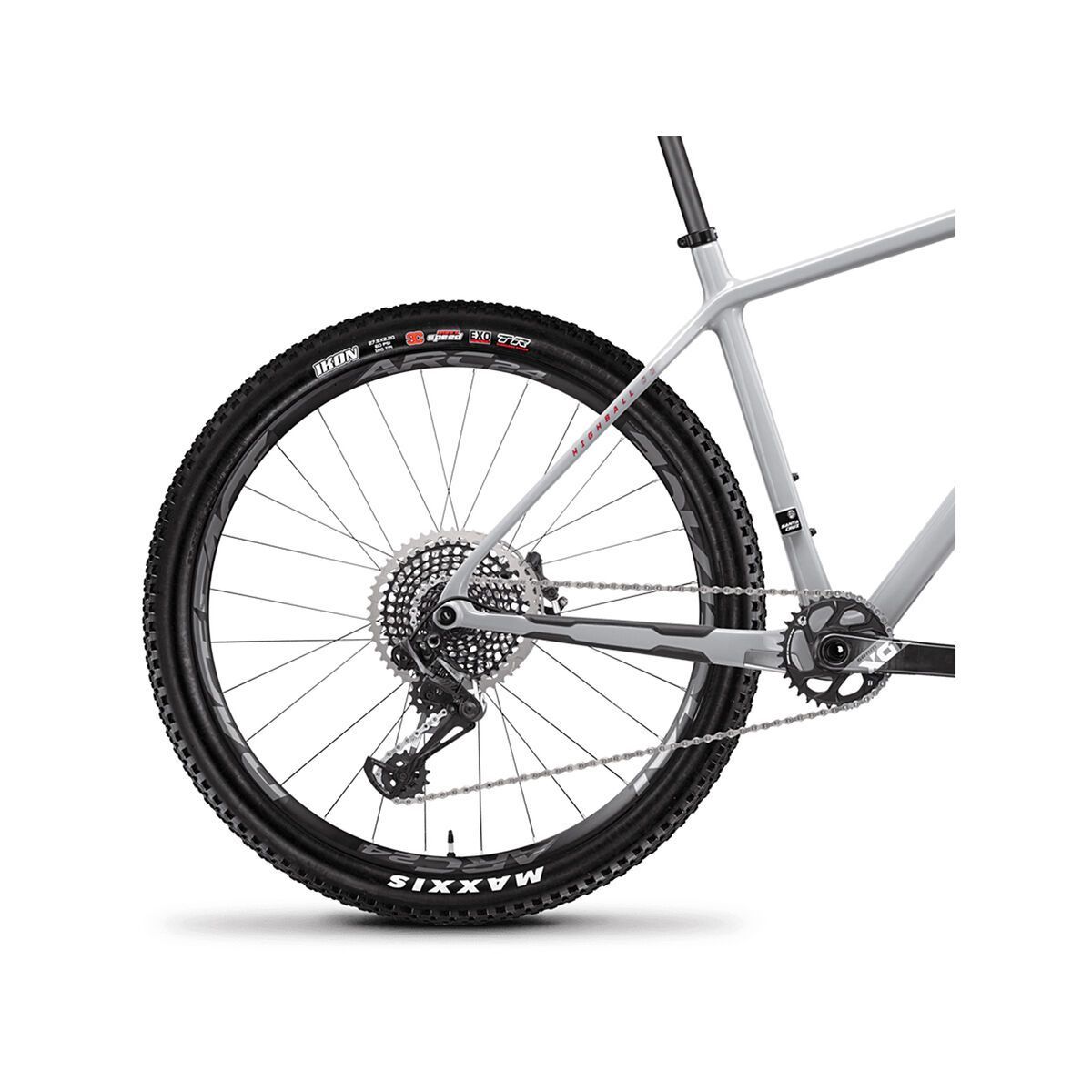 Santa Cruz Highball CC X01 27.5, gloss grey and red - Bild 5