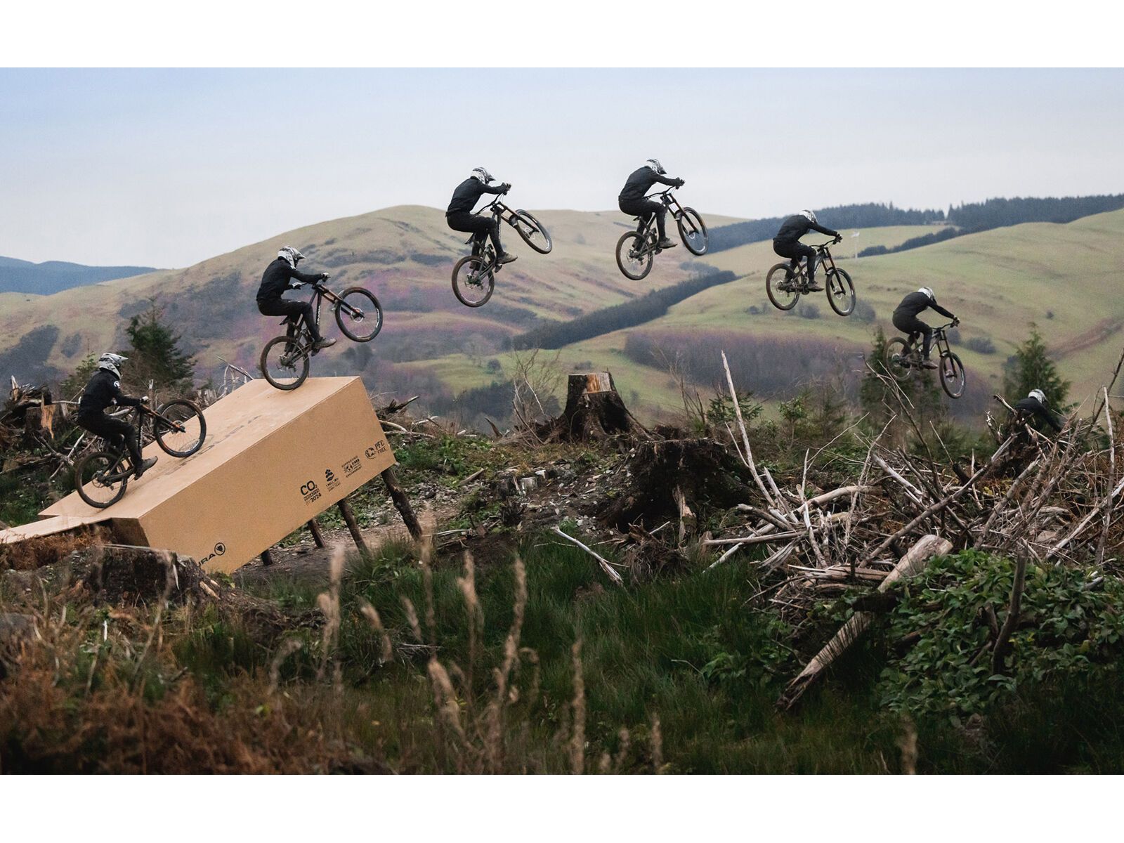 Endura MT500 Burner Flat Schuh, waldgrün - Bild 13