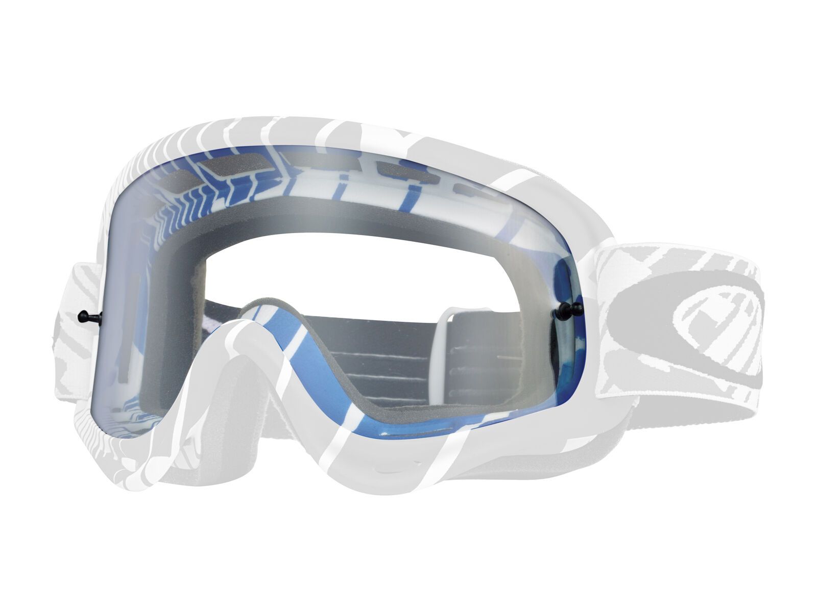 Oakley O Frame MX, podium check/dark grey & clear - Bild 2