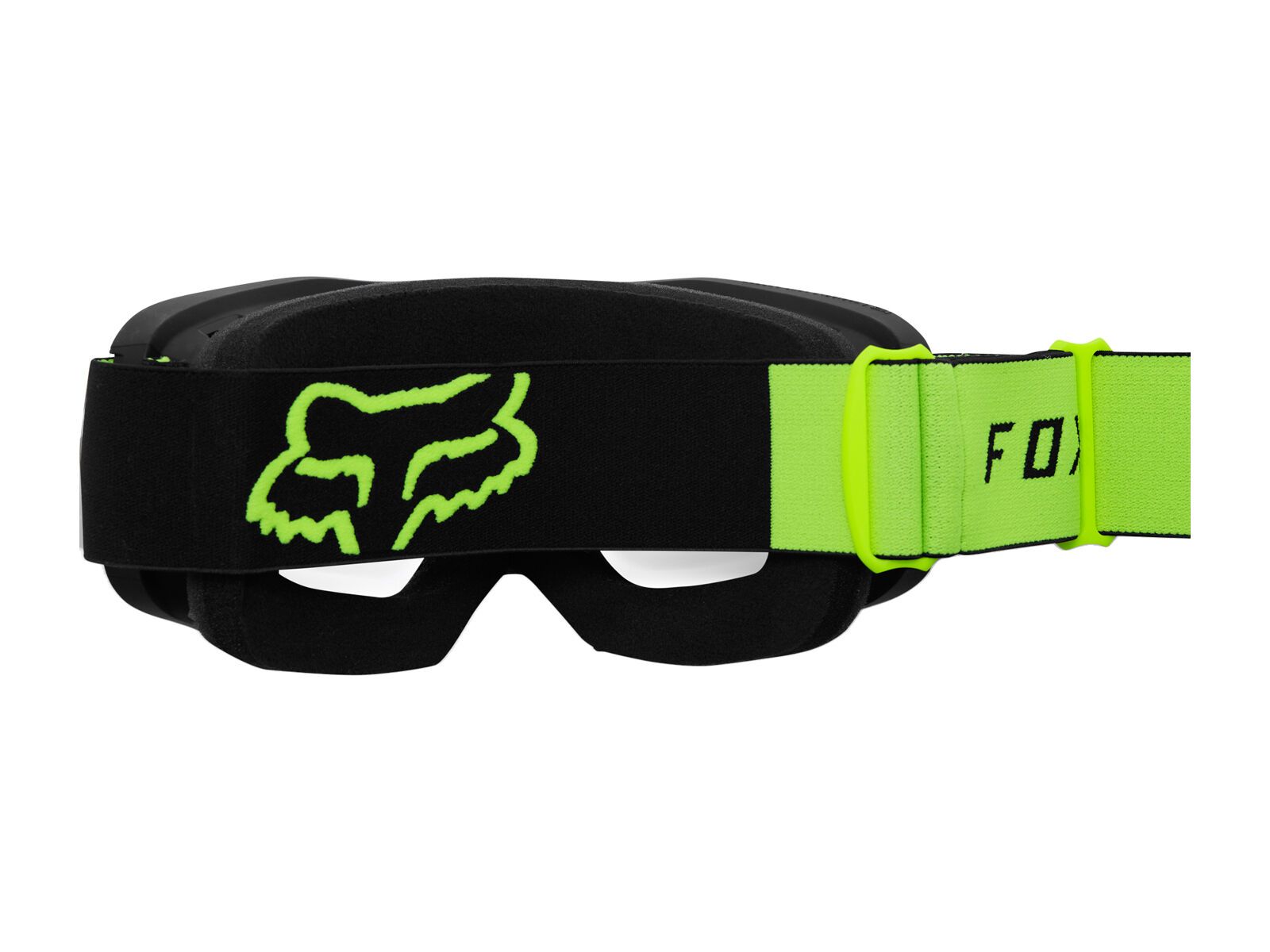 Fox Main Stray Goggle - Light Grey, black/yellow - Bild 3