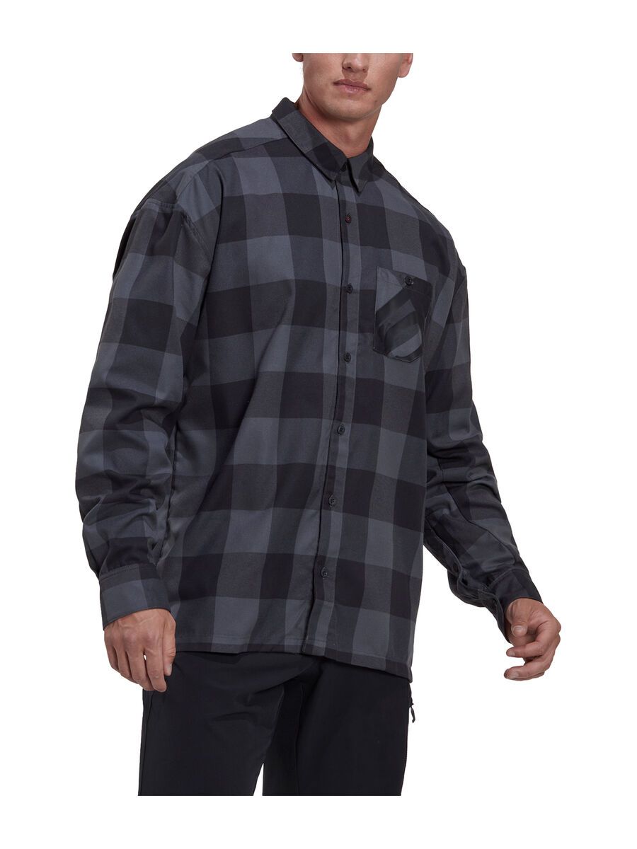 Five Ten 5.10 Flannel, grey six/black - Bild 4