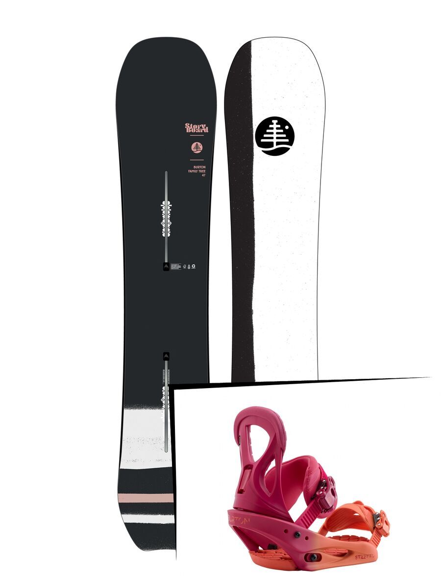 Set: Burton Family Tree Story Board 2019 +  Stiletto (2218489S) - Bild 1