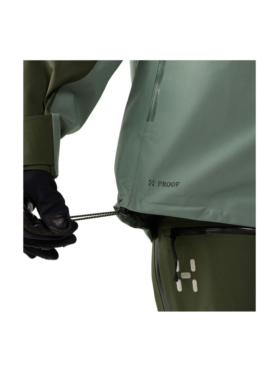 Haglöfs Alper Proof Jacket Men, seaweed green/chlorophyll green - Bild 8
