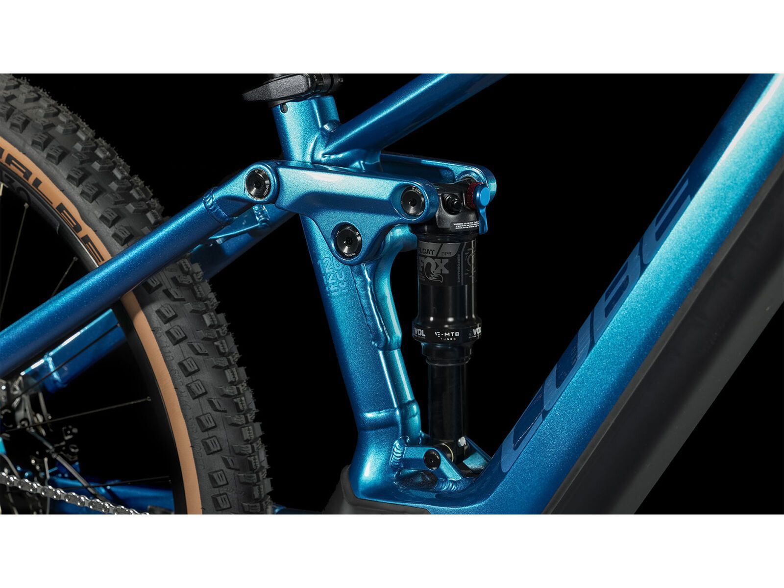 Cube Stereo Hybrid 120 SLX 750 29, electricblue´n´chrome - Bild 6