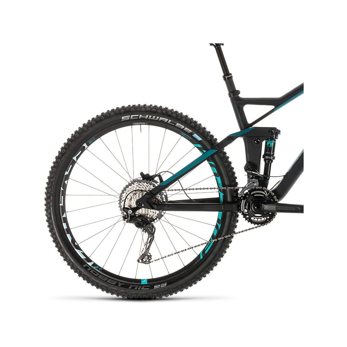 Cube Sting WS 140 HPC Race 27.5, carbon´n´mint - Bild 4