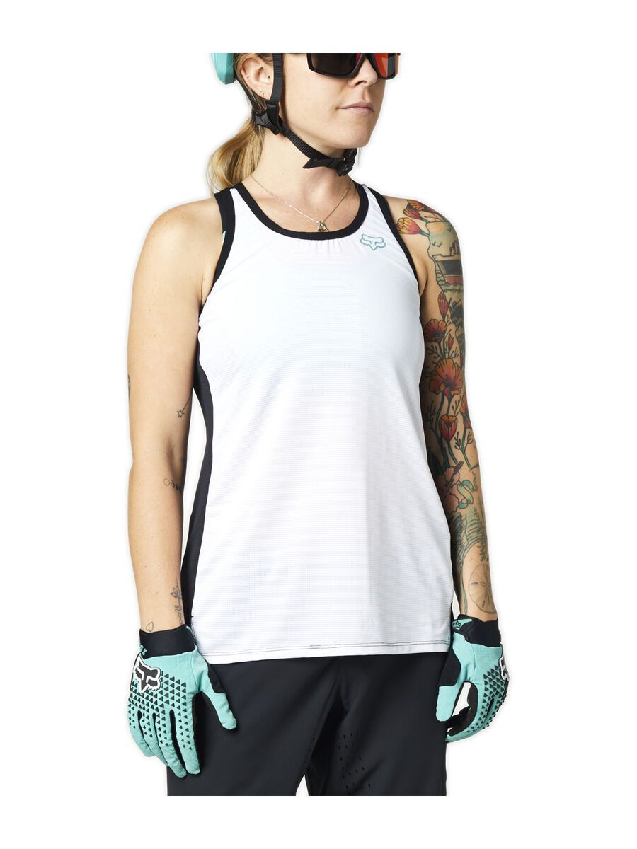 Fox Womens Flexair Tank, white - Bild 1