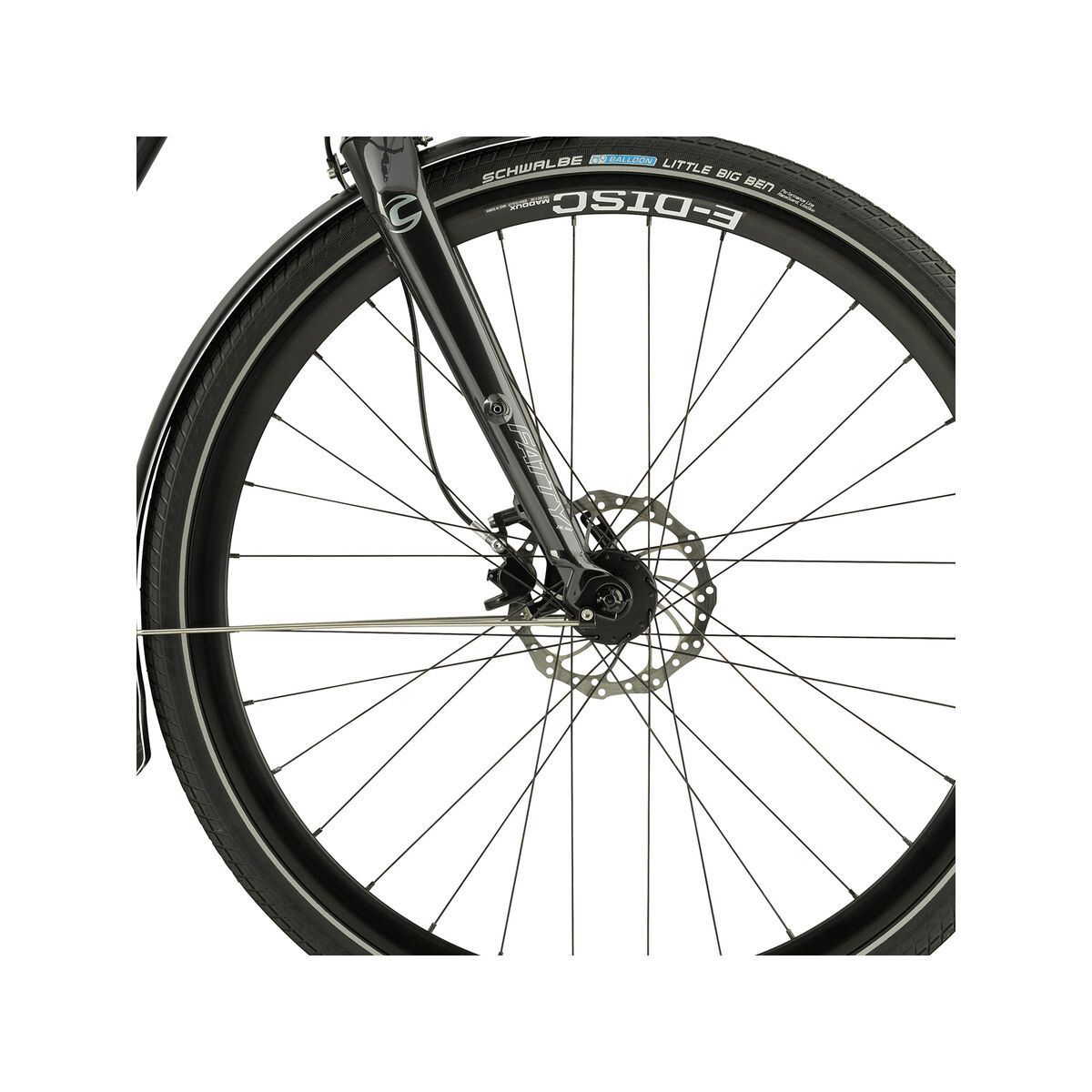 Cannondale Mavaro Active 2 City, nearly black, gloss - Bild 2