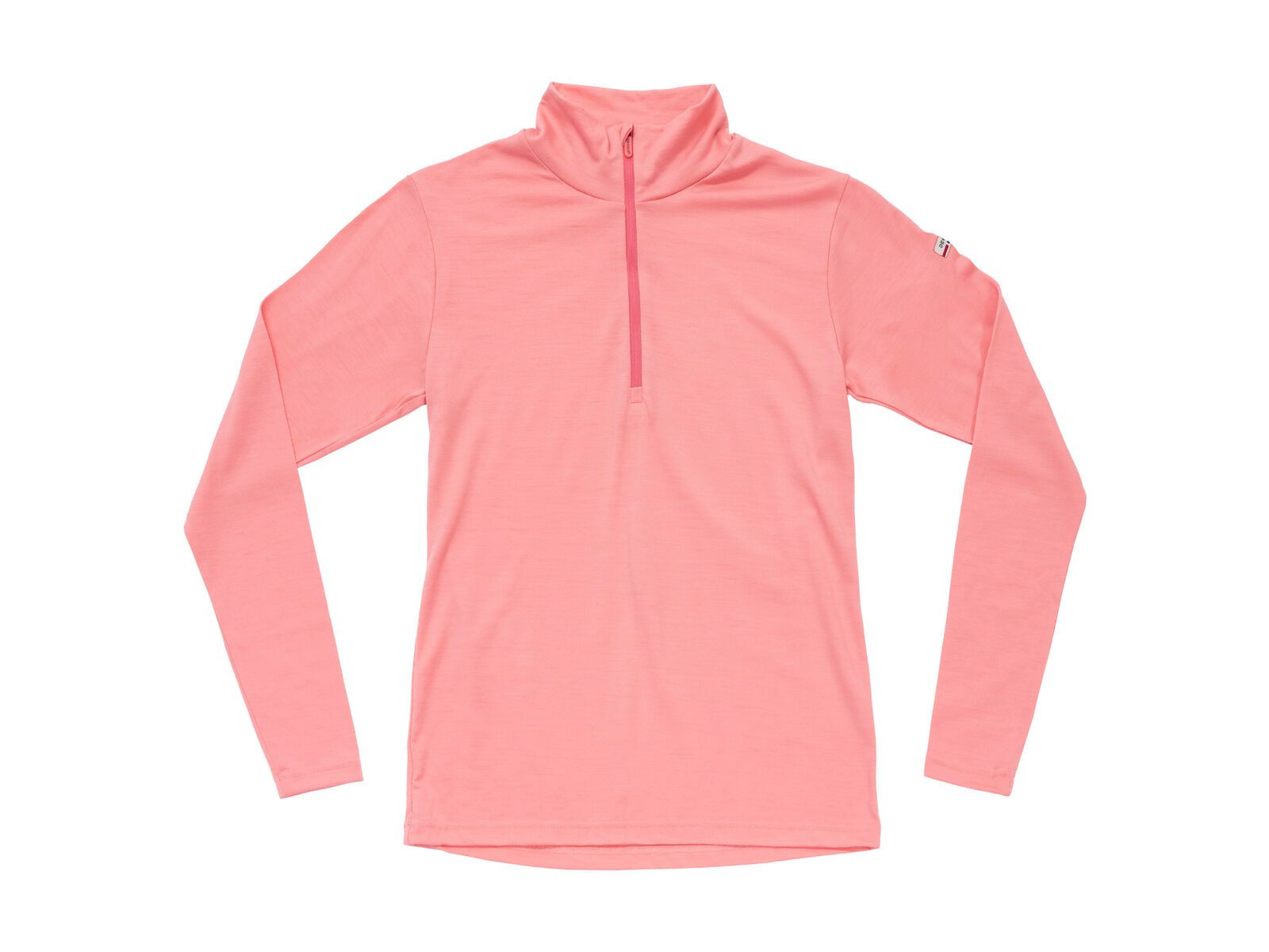 Devold Breeze Plus Merino 200 Zip Neck Wmn, apricot - Bild 1