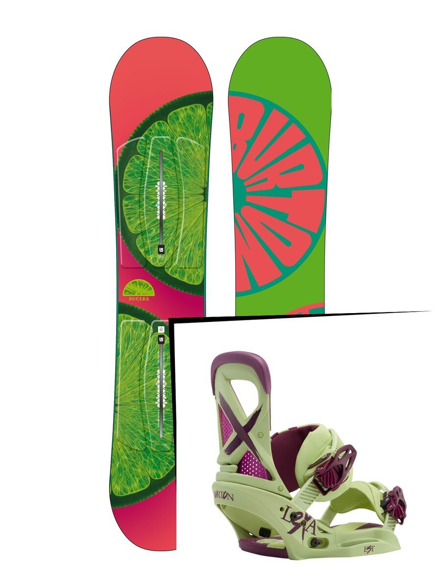 Set: Burton Social 2016 +  Lexa EST (1191341S) - Bild 1
