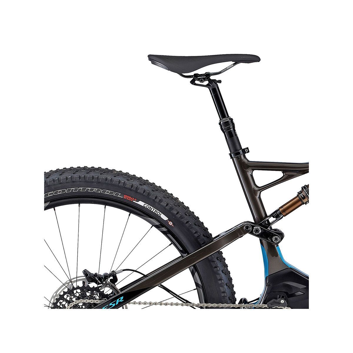 Specialized Turbo Levo FSR Expert 6Fattie, warm charcoal/cyan - Bild 5