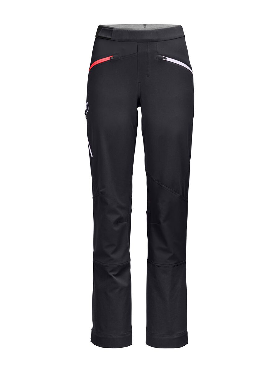 Ortovox Merino Naturtec Light Col Becchei Pants W, black raven - Bild 1