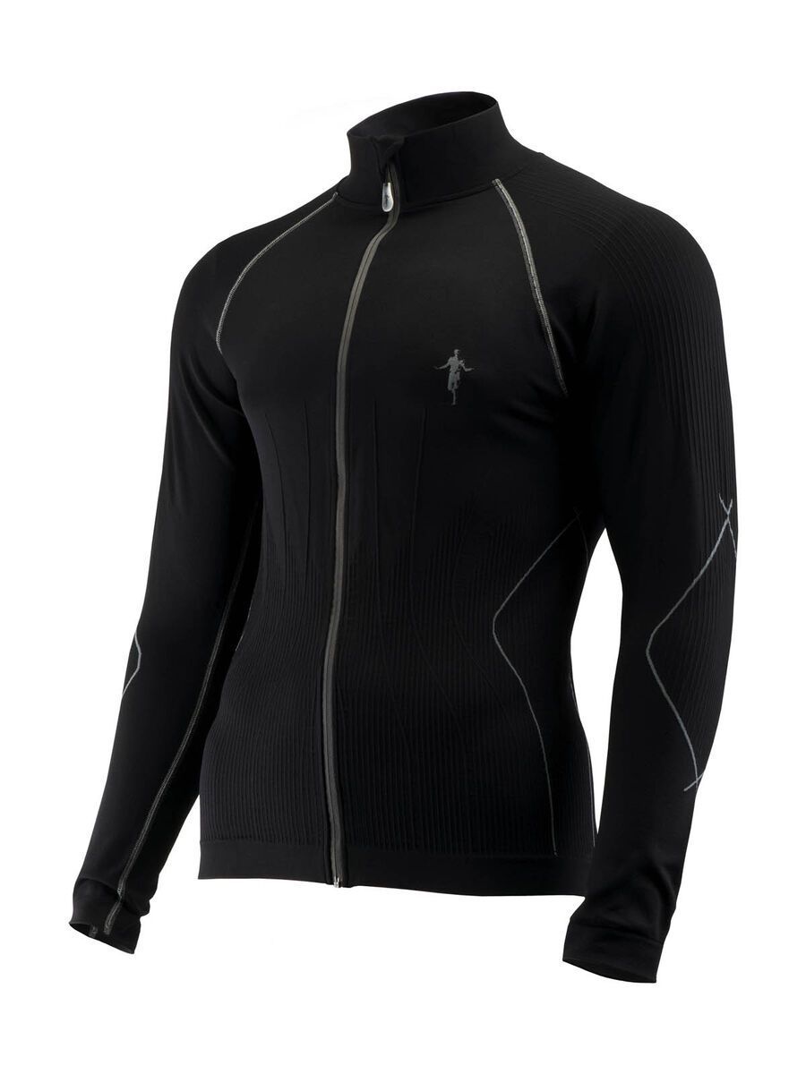 thoni mara Pullover 1/1 RV, schwarz/grau - Bild 1