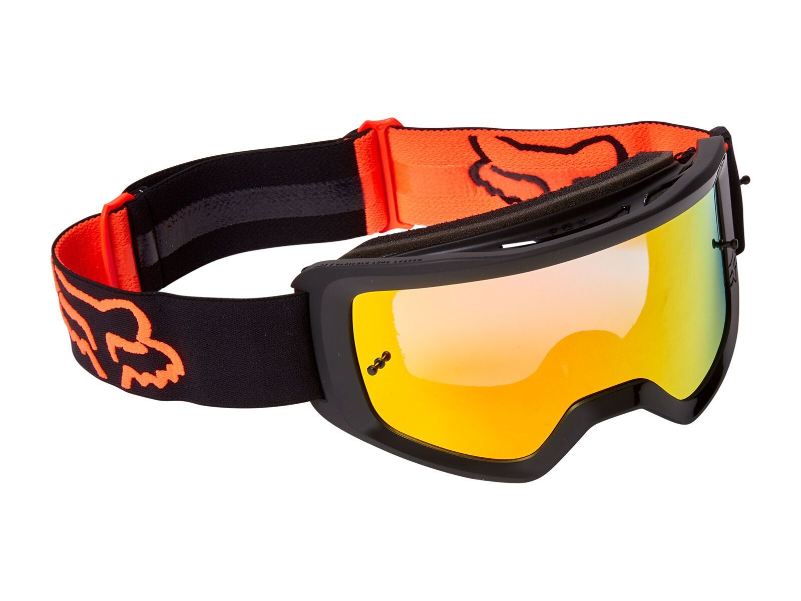 Fox Main Stray Goggle Spark - Mirror Yellow, black/orange - Bild 1