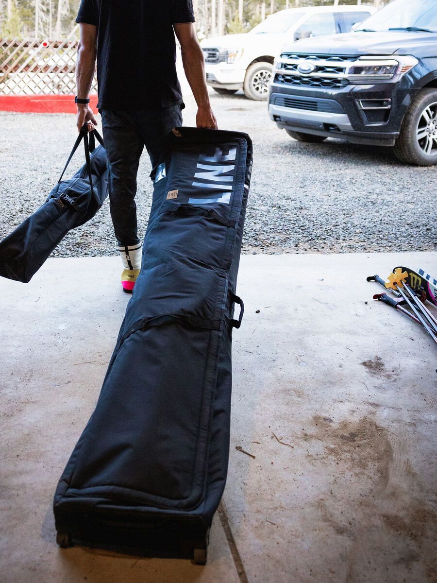 Line Roller Ski Bag - 200 cm, black - Bild 6