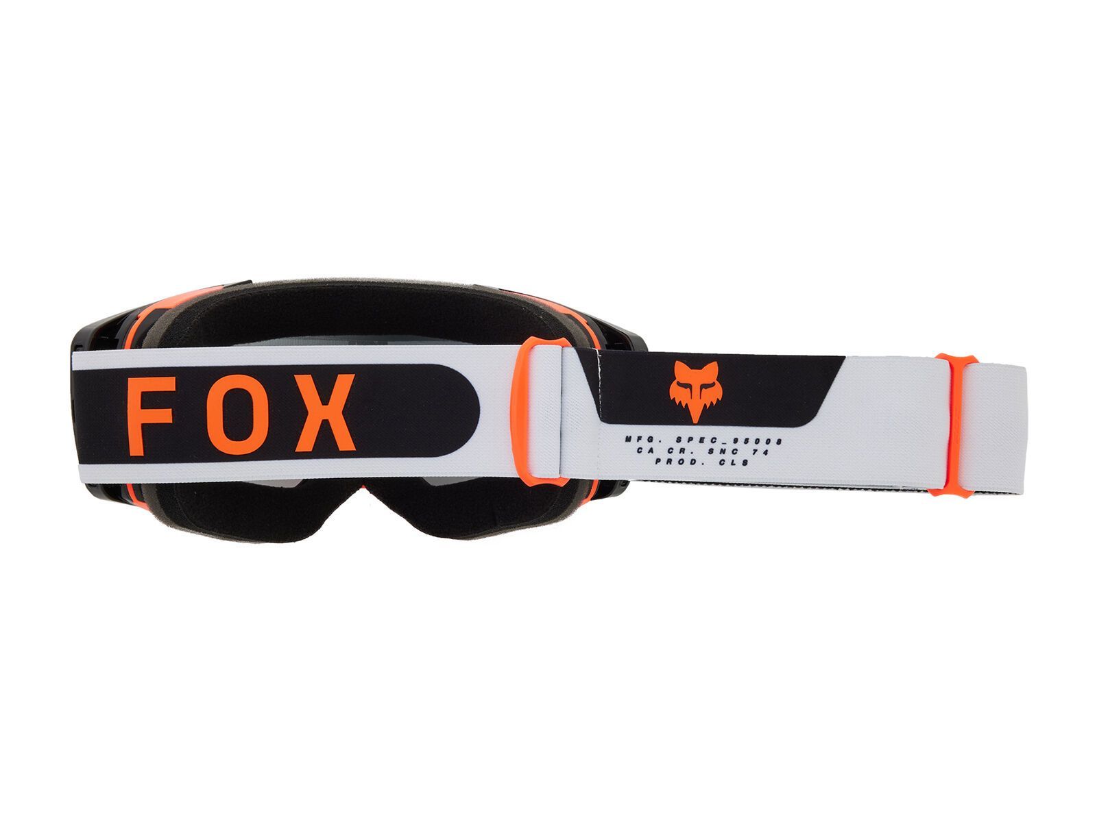 Fox Vue Magnetic Goggle, Smoke Non-Mirrored/Track / fluorescent orange - Bild 2