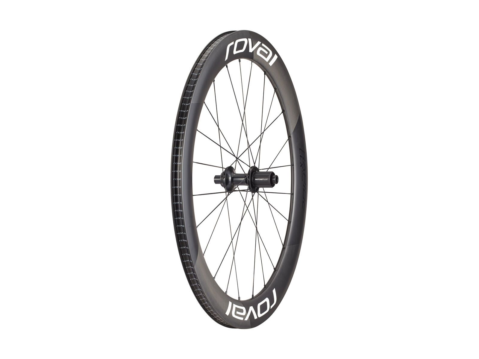 Specialized Roval Rapide CLX II - 700C / 12x142 mm, satin carbon/gloss white - Bild 1