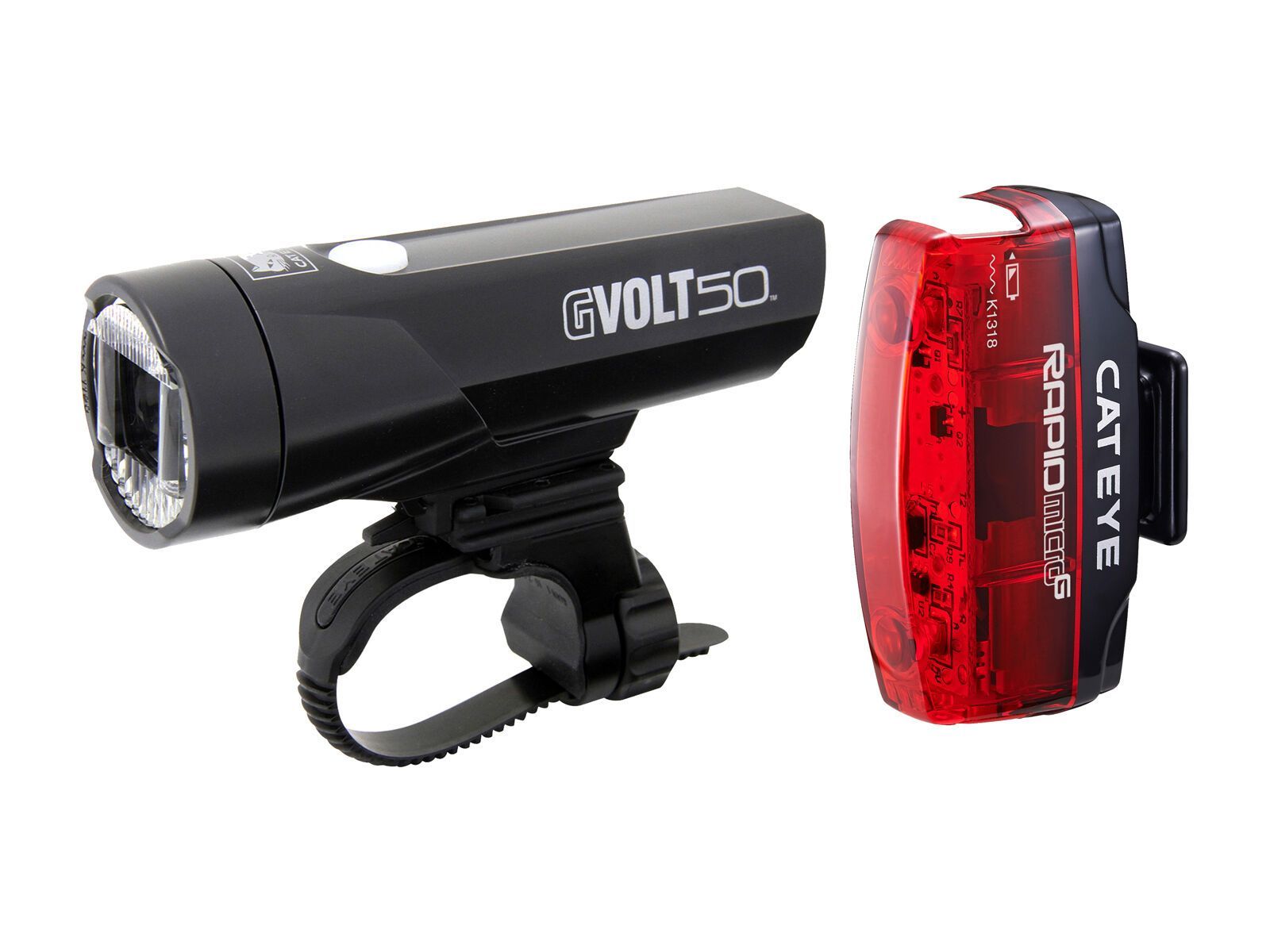 Cateye GVolt 50 + Micro G Beleuchtungsset - Bild 1