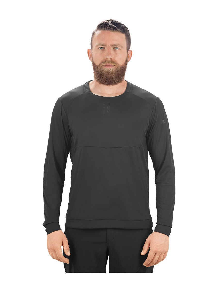 Cube AM Rundhalstrikot langarm, black - Bild 3