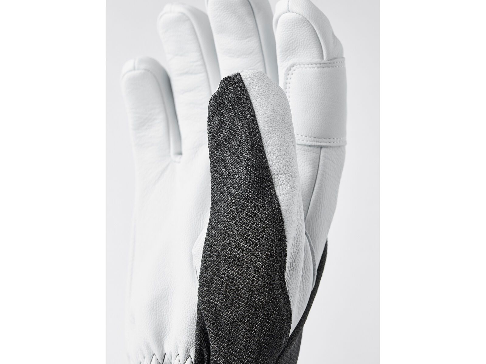 Hestra Army Leather Patrol Gauntlet 5 Finger, charcoal - Bild 7