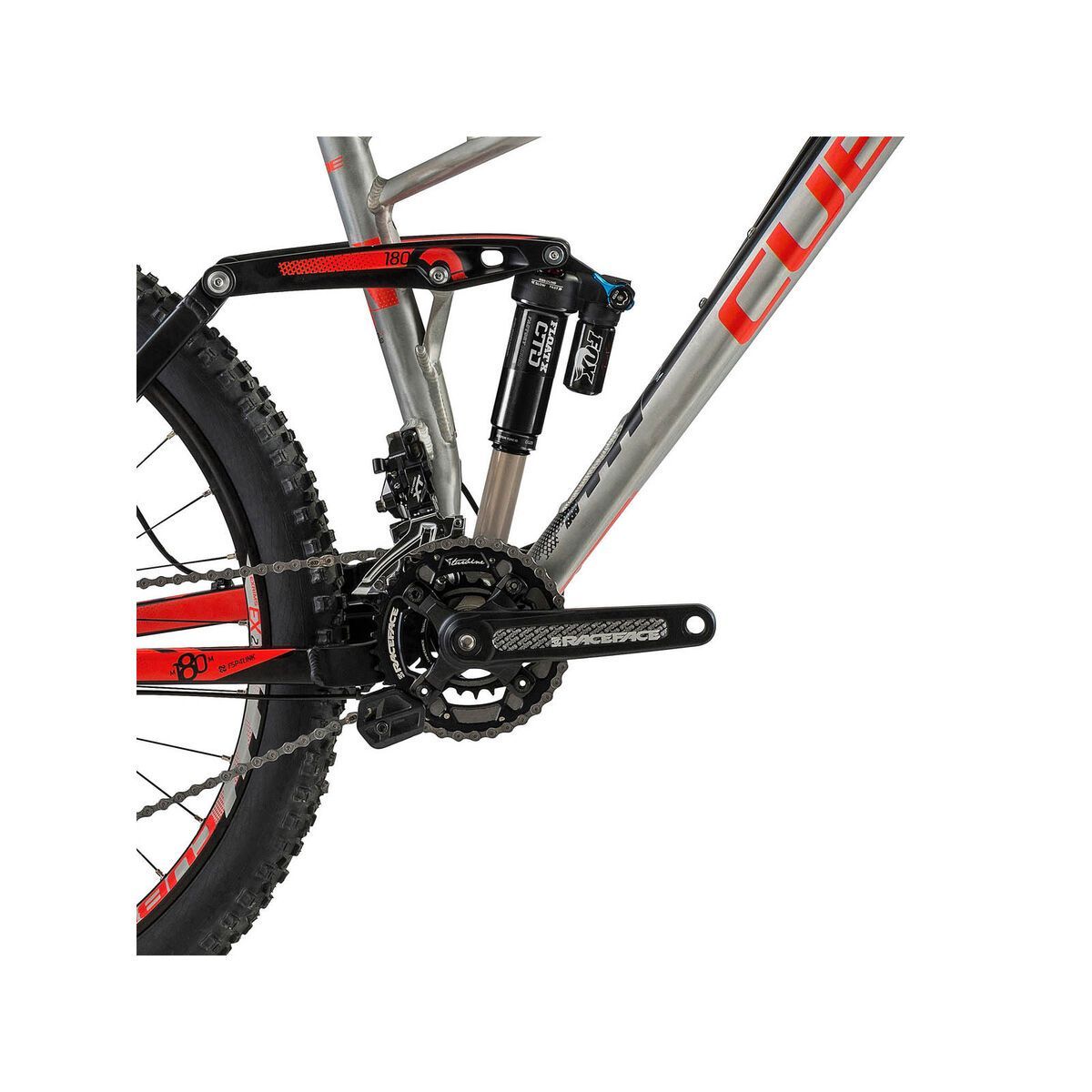 Cube Fritzz 180 HPA Race, raw/flashred - Bild 3
