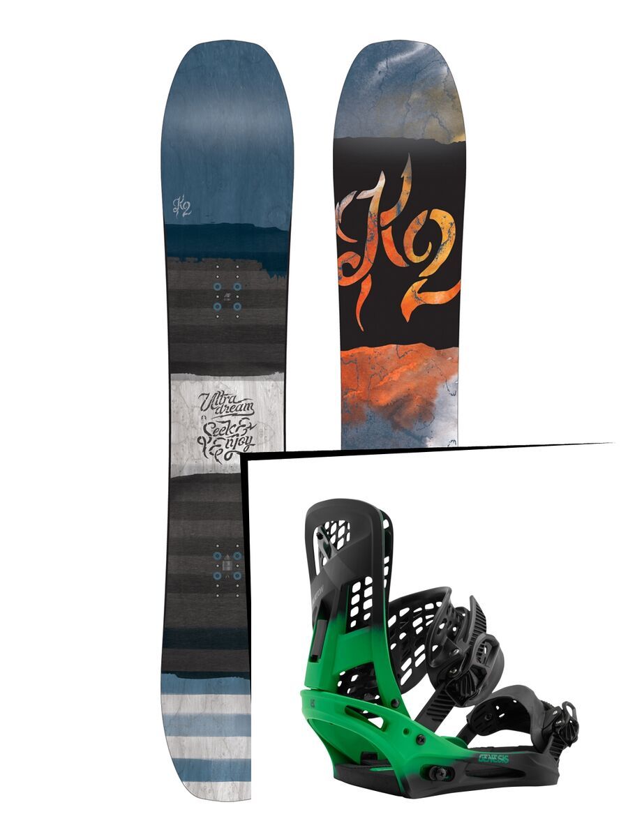 Set: K2 Ultra Dream 2017 + Burton Genesis (1712778S) - Bild 1