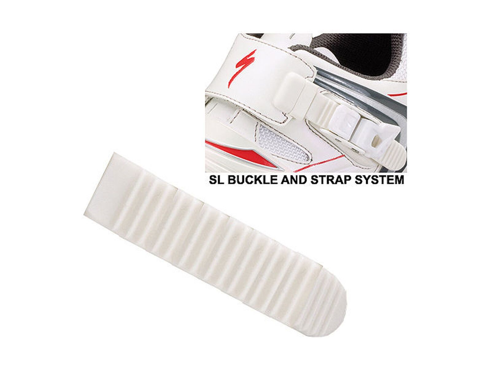 Specialized SL Replacement Strap 93 mm, White BIKERBOARDER.DE