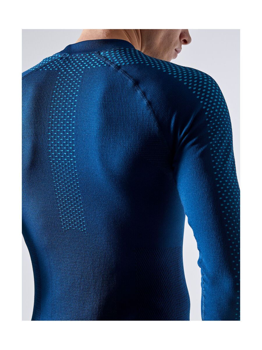 Craft Adv Warm Fuseknit Intensity LS M, beat/lazer - Bild 2