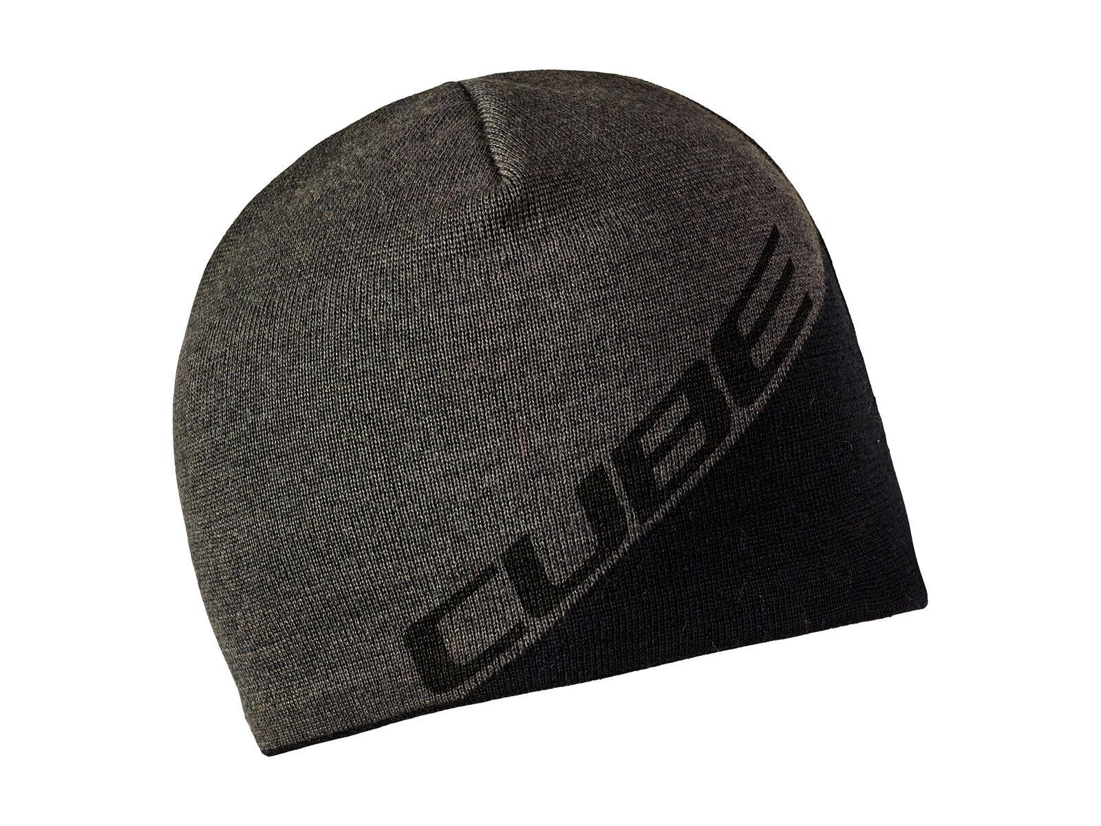Cube Beanie Logo, black´n´anthracite - Bild 1