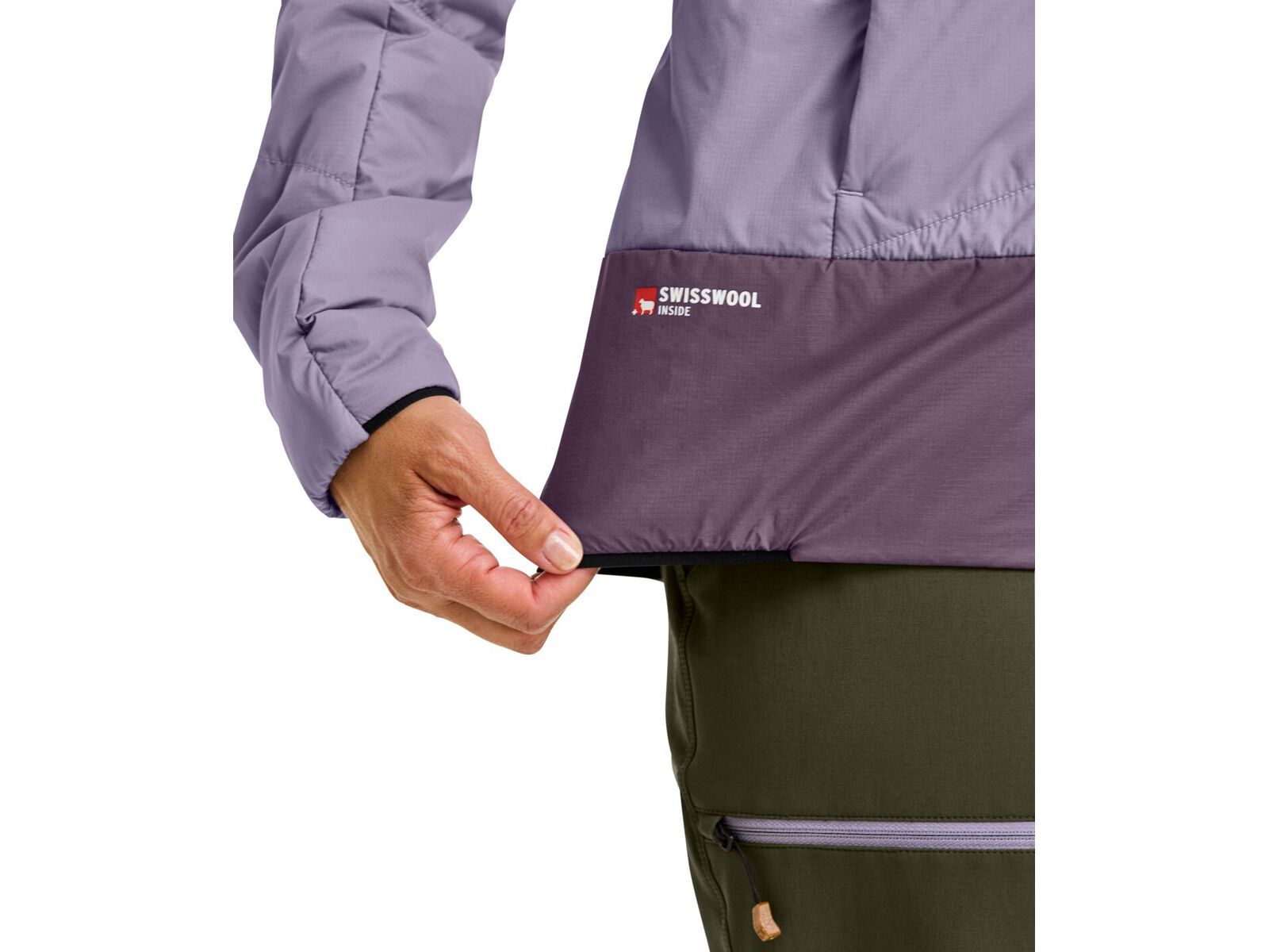 Ortovox Swisswool Piz Duan Jacket W, white chalk - Bild 4