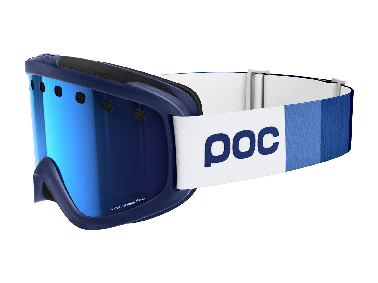 POC Iris Stripes, butylene blue/Lens: persimmon blue mirror - Bild 1
