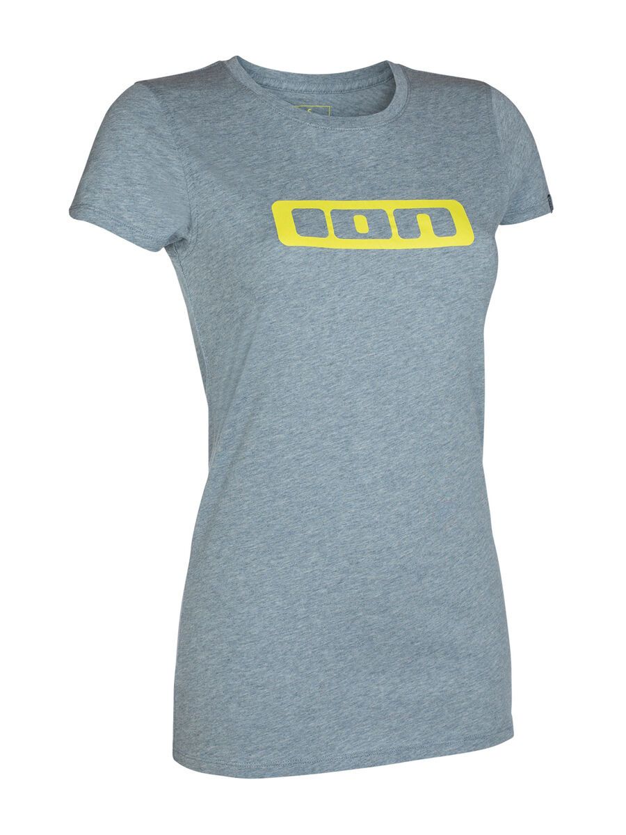 ION Tee SS Logo WMS, stone grey melange - Bild 1