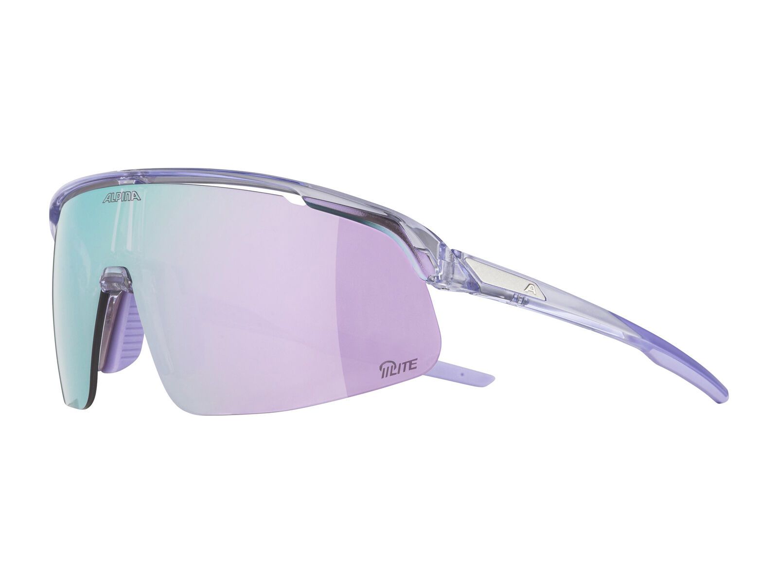 Alpina Turbo Pro S Q-Lite, Purple Mirror / lilac-transparent gloss - Bild 4