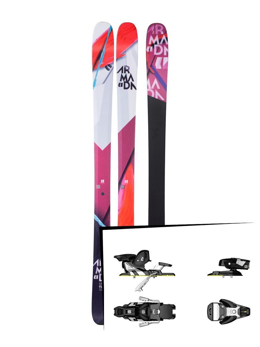 Set: Armada Trace 98 2018 + Salomon STH2 WTR 13 black/white - Bild 1