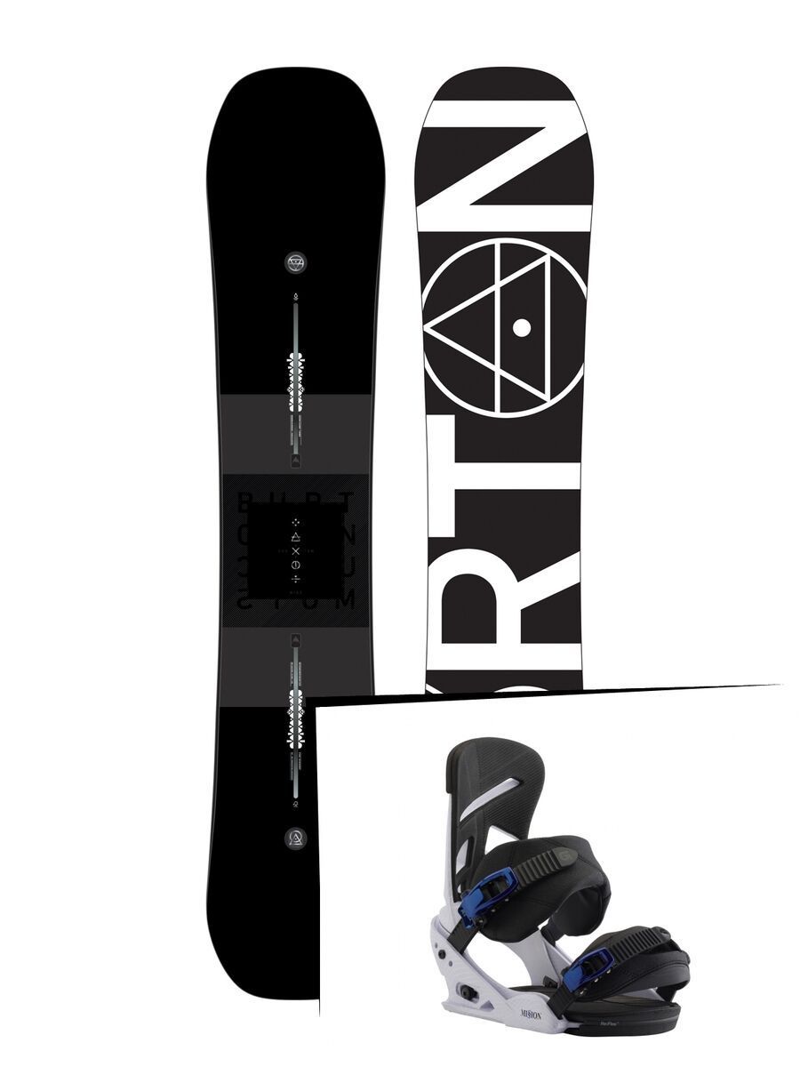Set: Burton Custom X 2019 +  Mission (1931064S) - Bild 1