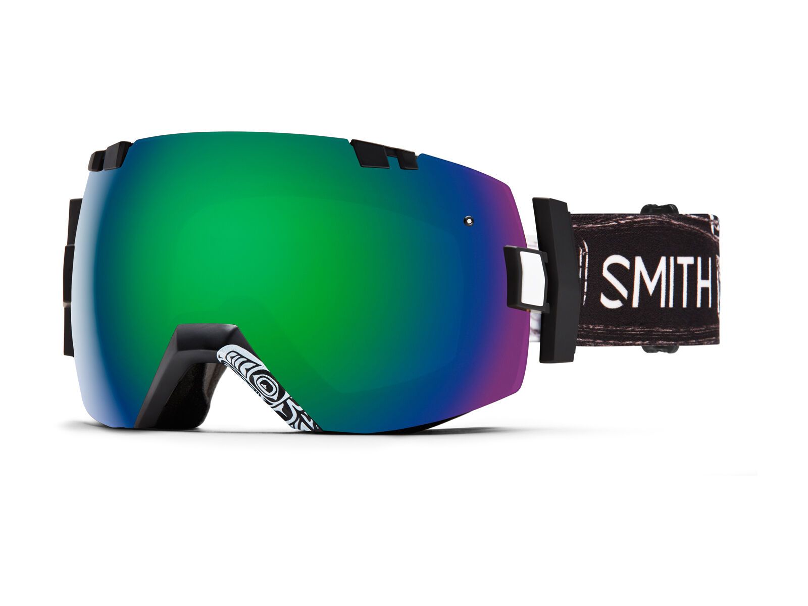 Smith I/Ox inkl. Wechselscheibe, abma id/Lens: green sol-x mirror - Bild 1