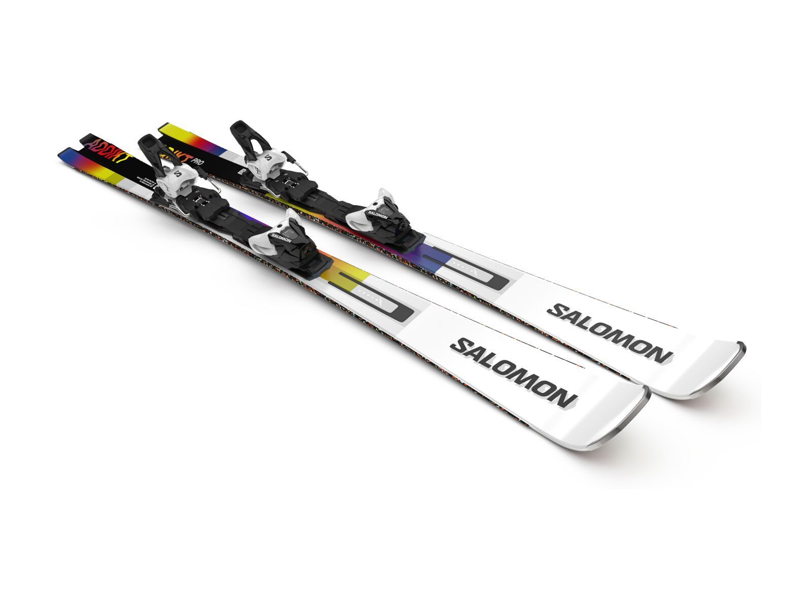 Salomon Addikt Pro + Z12 GW F80, white/black/safety yellow - Bild 6