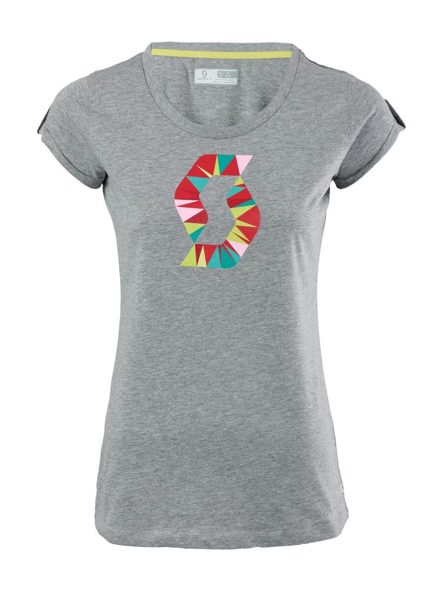 Scott Womens 15 Promo s/sl T-Shirt, heather grey - Bild 1