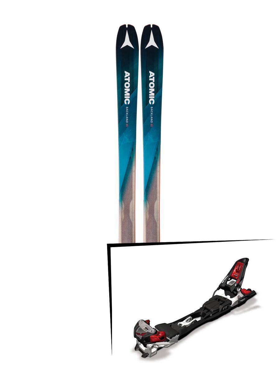 Set: Atomic Backland 85 2018 + Marker F10 Tour black/white/red - Bild 1
