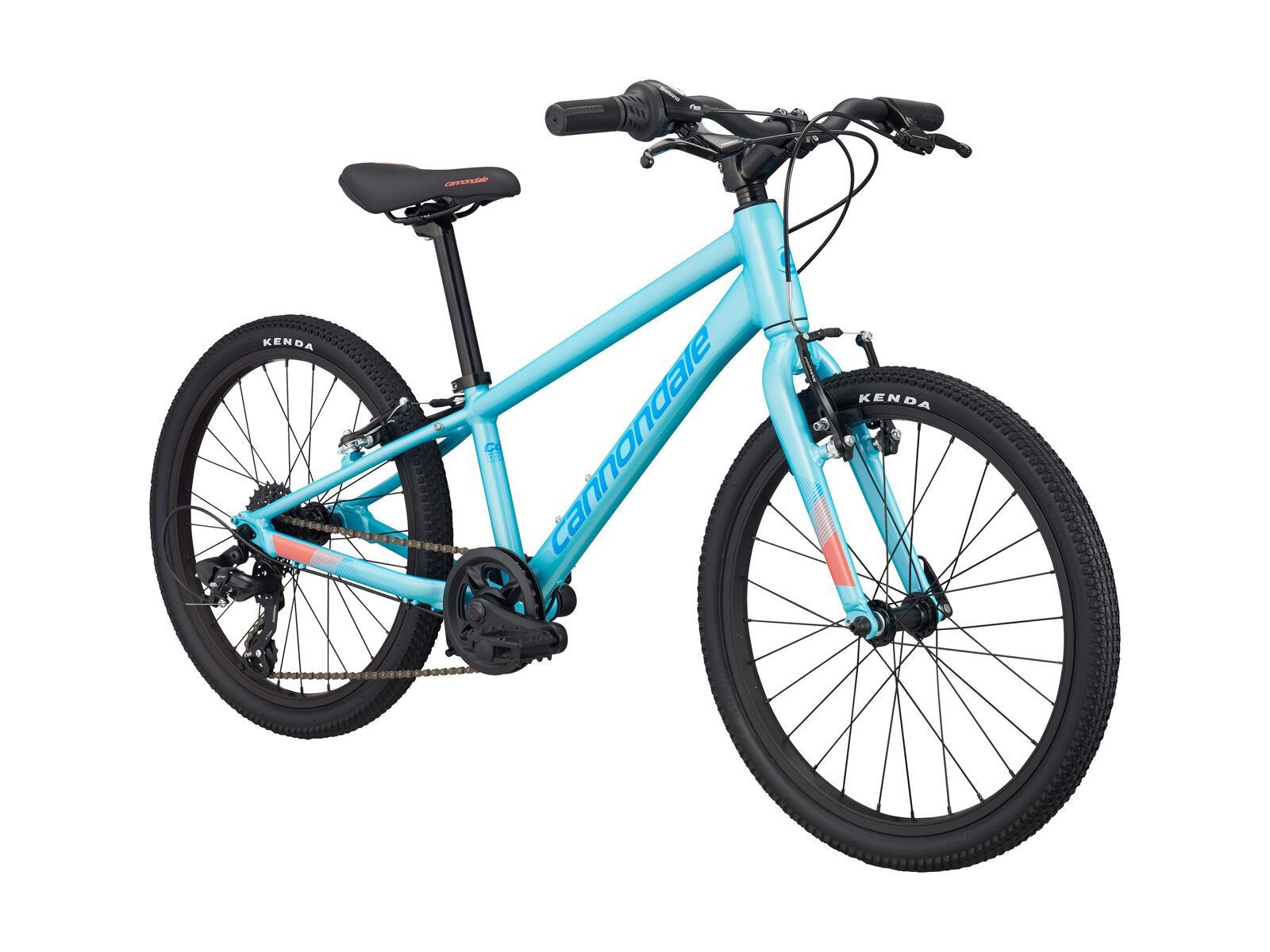 Cannondale Quick 20 Girl's, aqua w/ spectrum and coral, gloss (aqu) - Bild 2