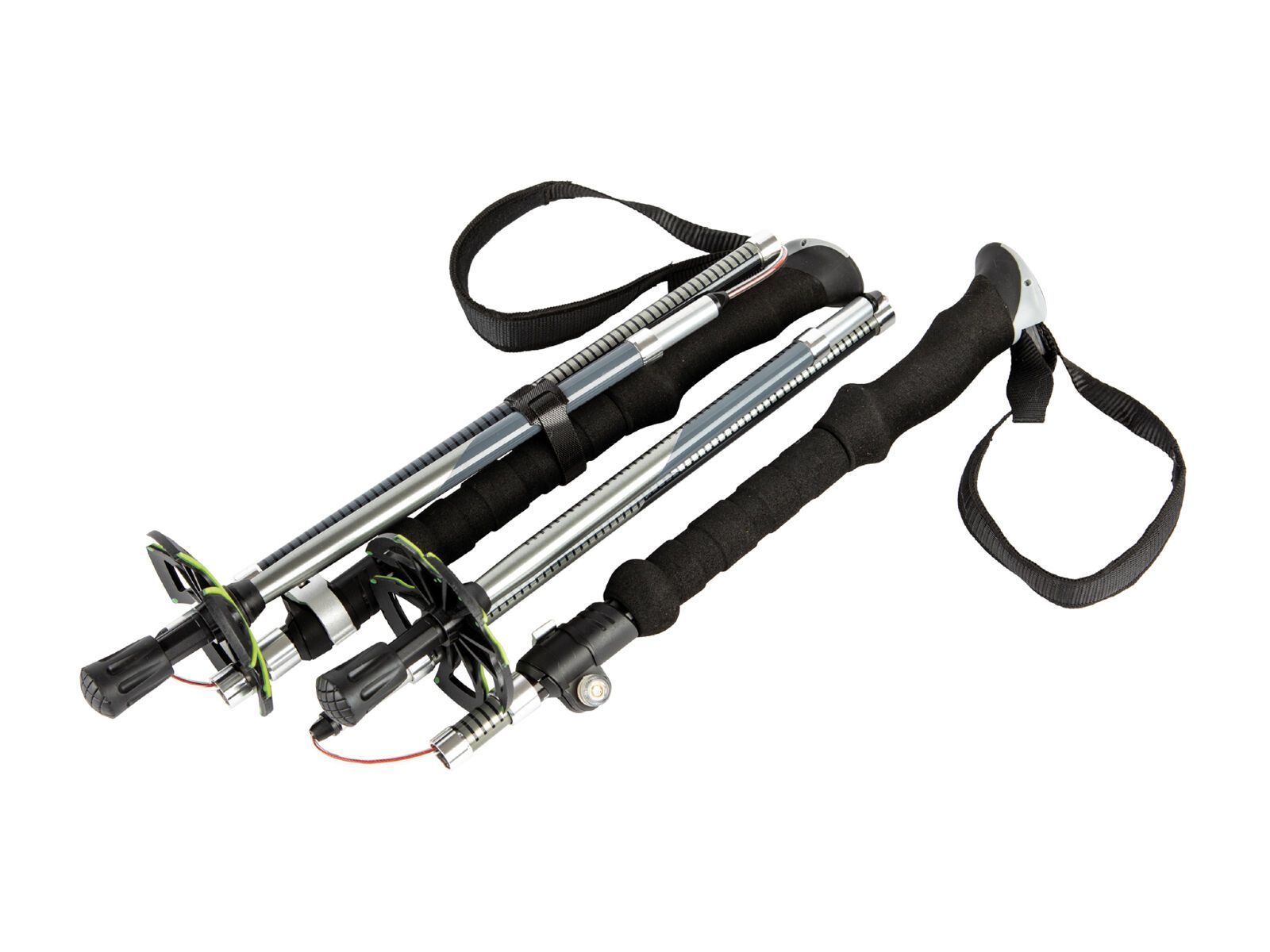 Nitro Foldable Poles, black-grey-green - Bild 4